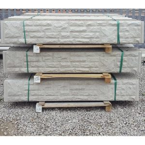 Concrete Rockfaced Gravelboards